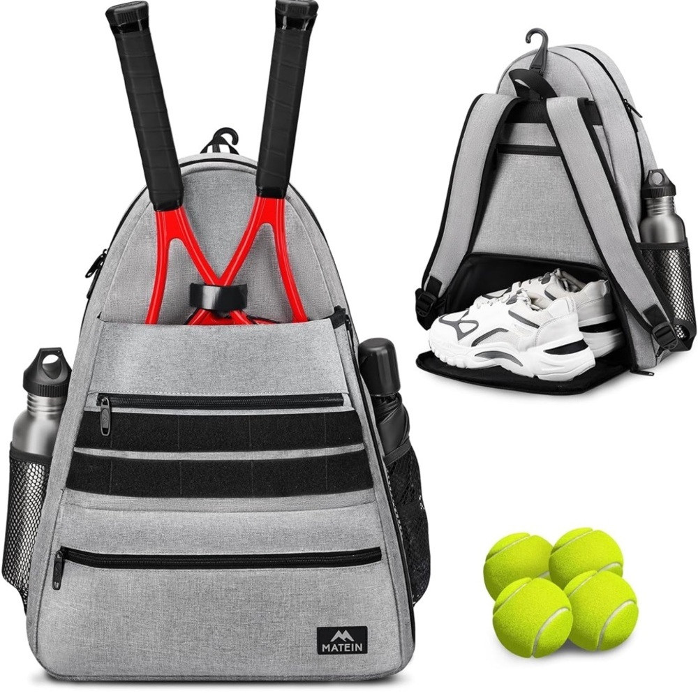 MATEIN Tennis Bag Tennis Racket Bags, Large Tennis Backpack for Men & Women